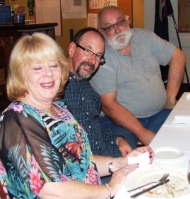 Proud parents at presentation night: Sandra and Alan Thomas and Michael Felle. Proud parents at presentation night: Sandra and Alan Thomas and Michael Felle.