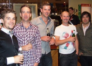 Talking tactics already for next season: L-R Stephen Ward, Ben Thomas, Matt Thomas, Bryce Peter-Budge and Jacob de Niese. Talking tactics already for next season: L-R Stephen Ward, Ben Thomas, Matt Thomas, Bryce Peter-Budge and Jacob de Niese.