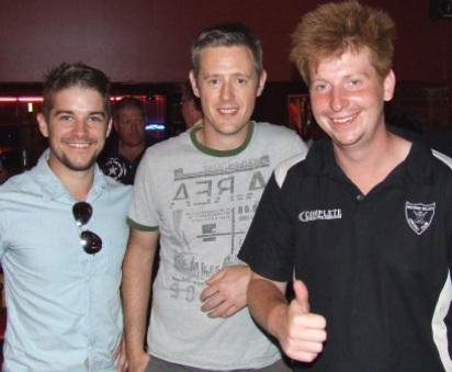 Looking elegant at the MVP night: L-R Stephen Ward, George Loh and Bade Gannon. Looking elegant at the MVP night: L-R Stephen Ward, George Loh and Bade Gannon.