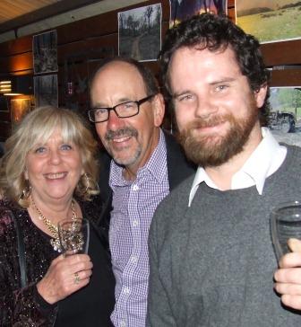 Enjoying the night were Sandra and Allan Thomas and James Clarke. Enjoying the night were Sandra and Allan Thomas and James Clarke.