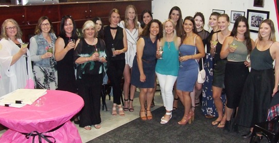 Wives and partners brightened up the night at our cocktail party Wives and partners brightened up the night at our cocktail party