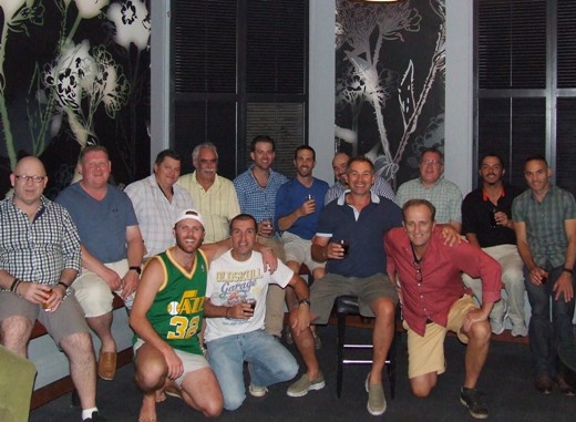 The old blokes need to sit down (just joking!). L-R: Back - Paul Hobbs, Simon Thornton, Mark Gauci, Charlie Walker, Matt Thomas, Michael Ozbun, James Harris, Peter Golding, Danny Terzini and Sam Carbone. Front - David Tuck, Jim Polonidis, Dean Jukic and Brett Curran. The old blokes need to sit down (just joking!). L-R: Back - Paul Hobbs, Simon Thornton, Mark Gauci, Charlie Walker, Matt Thomas, Michael Ozbun, James Harris, Peter Golding, Danny Terzini and Sam Carbone. Front - David Tuck, Jim Polonidis, Dean Jukic and Brett Curran.