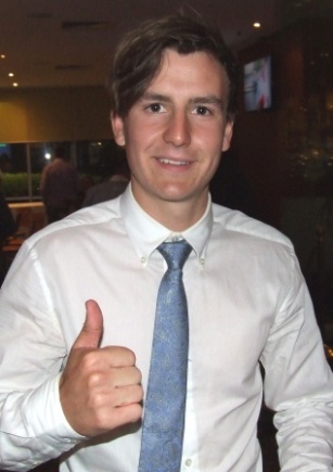 Elegant - just like his bowling. That's Paul Bannister. Elegant - just like his bowling. That's Paul Bannister.