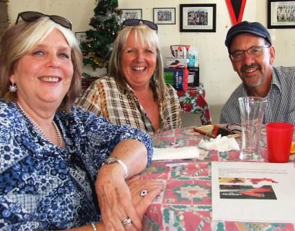 Parental support: Sandra Thomas, Adele Walker and Alan Thomas enjoy the festivities. Parental support: Sandra Thomas, Adele Walker and Alan Thomas enjoy the festivities.