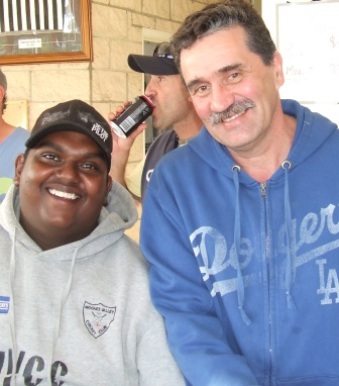 These blokes know how to coach: Junior coach Channa DeSilva (left) and past Moonee Valley First Eleven premiership coach Tony Gleeson. These blokes know how to coach: Junior coach Channa DeSilva (left) and past Moonee Valley First Eleven premiership coach Tony Gleeson.