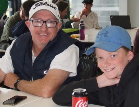 They've both pulled on the Moonee Valley whites - father and son Tony and Zac Nilsson. They've both pulled on the Moonee Valley whites - father and son Tony and Zac Nilsson.