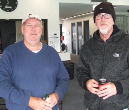 Two legends in their own right - Warwick Nolan (left) and Kevin Gardiner. Two legends in their own right - Warwick Nolan (left) and Kevin Gardiner.
