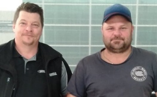 New coach Glen Courts (far right)with MVCC Vice President Mark Gauci - they played together in the Moonee Valley Firsts. New coach Glen Courts (far right)with MVCC Vice President Mark Gauci - they played together in the Moonee Valley Firsts.