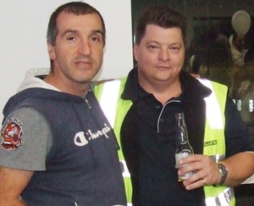 Two life members enjoy the occasion: Jim Polonidis (left) and Mark Gauci. Two life members enjoy the occasion: Jim Polonidis (left) and Mark Gauci.