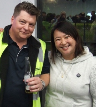Two past captains of our club: Mark Gauci and Tien Polonidis. Two past captains of our club: Mark Gauci and Tien Polonidis.