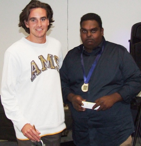Our 2019/20 Club Champion Anthony Cafari (left) with Channa DeSilva. Our 2019/20 Club Champion Anthony Cafari (left) with Channa DeSilva.