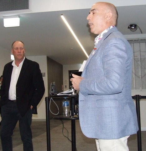 John Talone speaks about why Ian Denny is the worthy winner of the Lindsay Jones Best Clubman Award. John Talone speaks about why Ian Denny is the worthy winner of the Lindsay Jones Best Clubman Award.