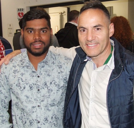 Fourths Premiership players - Pavan Menugonda (left) and Sam Carbone. Fourths Premiership players - Pavan Menugonda (left) and Sam Carbone.