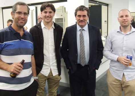 Sharing some stories: L-R Brendan "Jonty" Rhodes, Jack Newman, Tony Gleeson and Dominic Rettino. Sharing some stories: L-R Brendan "Jonty" Rhodes, Jack Newman, Tony Gleeson and Dominic Rettino.