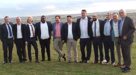 Look to it guys! Some of the Valley contingent get ready to take the field. L-R Geoff McKeown, Sean O'Kane, Joshua Maginness, Channa DeSilva, Bede Gannon, Mark Gauci, Jim McKenzie, Murray Walker, Jim Polonidis, Dean Jukic and Charlie Walker. Look to it guys! Some of the Valley contingent get ready to take the field. L-R Geoff McKeown, Sean O'Kane, Joshua Maginness, Channa DeSilva, Bede Gannon, Mark Gauci, Jim McKenzie, Murray Walker, Jim Polonidis, Dean Jukic and Charlie Walker.