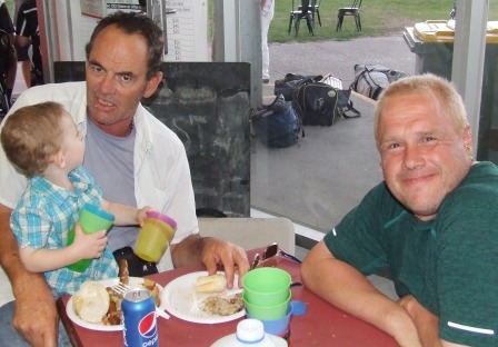 Fifths stalwarts: Grandpa Pat Taylor and Uncle Pete Smith. Fifths stalwarts: Grandpa Pat Taylor and Uncle Pete Smith.