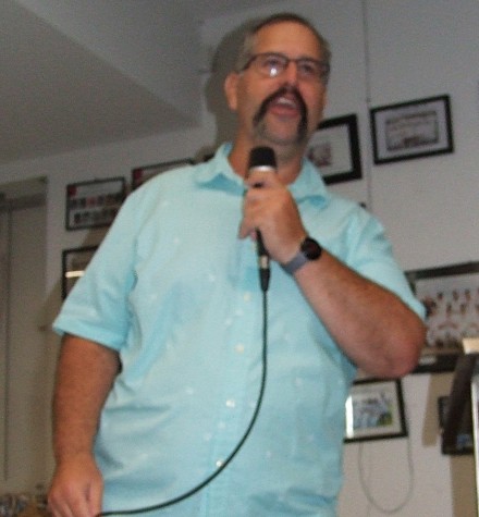 Our Presentation Night was professionally MCed by Brendan "Jonty" Rhodes, using all his media presentation skills. Our Presentation Night was professionally MCed by Brendan "Jonty" Rhodes, using all his media presentation skills.