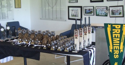 Our table of trophies Our table of trophies