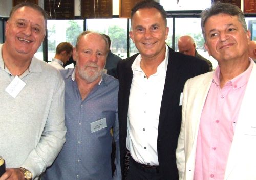 Reminiscing over past successes for Moonee Valley: L-R Warwick Knill, Garry Noonan, Bill Nagel and Robert Corollo. Reminiscing over past successes for Moonee Valley: L-R Warwick Knill, Garry Noonan, Bill Nagel and Robert Corollo.