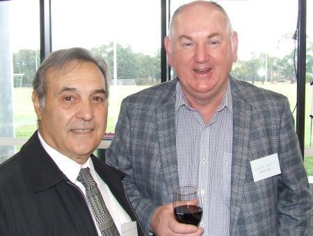 Two rascals who pulled on the whites for the Valley: Bob Sciacchitano (left) and Craig Ion. Two rascals who pulled on the whites for the Valley: Bob Sciacchitano (left) and Craig Ion.