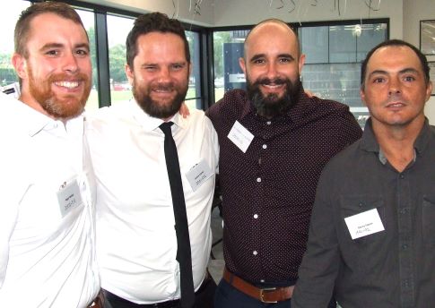 Stalwarts of our junior program from its commencement in 1995/96: From left: Nigel Walker, James Clarke and Murray Walker as players, and Danny Terzini as a coach/manager. Stalwarts of our junior program from its commencement in 1995/96: From left: Nigel Walker, James Clarke and Murray Walker as players, and Danny Terzini as a coach/manager.