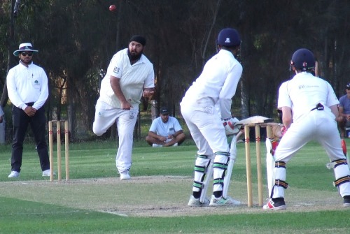 Captain Manu Singh took three crucial wickets. Captain Manu Singh took three crucial wickets.