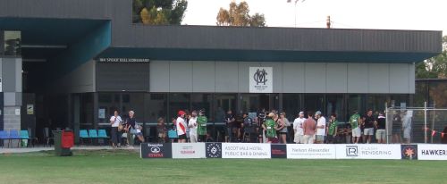 There was a big crowd inside and out of our pavilion - even a couple of hours after the game ended. There was a big crowd inside and out of our pavilion - even a couple of hours after the game ended.