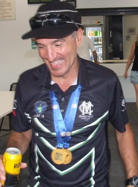 Jim Polonidis had plenty to be happy about: A Seconds Premiership medal and Man of the Match medallion. Jim Polonidis had plenty to be happy about: A Seconds Premiership medal and Man of the Match medallion.