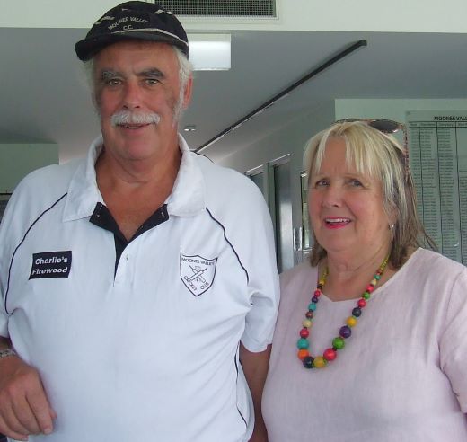 The milestone couple - Charlie Walker (150 games) and wife Adele (69th birthday). The milestone couple - Charlie Walker (150 games) and wife Adele (69th birthday).