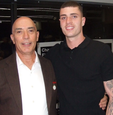Life Member and key function organiser John Talone had his son Luke - a former Valley junior - with him at the event. Life Member and key function organiser John Talone had his son Luke - a former Valley junior - with him at the event.