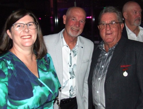 Moonee Valley royalty: L-R Belinda Storey, Greg Peters, Ray Storey and Gary Irons. Moonee Valley royalty: L-R Belinda Storey, Greg Peters, Ray Storey and Gary Irons.