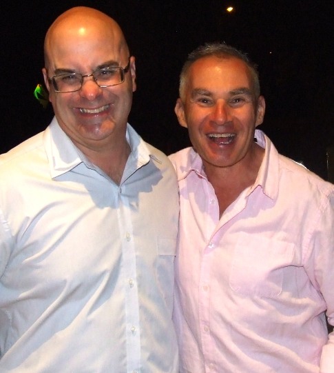Life Members catch up on such an important occasion: Michael Cumbo (left) and Dean Jukic. Life Members catch up on such an important occasion: Michael Cumbo (left) and Dean Jukic.