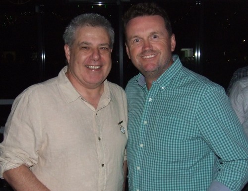 Moonee Valley Premiership players: Daniel Phillips (left) and Kane Harding. Moonee Valley Premiership players: Daniel Phillips (left) and Kane Harding.