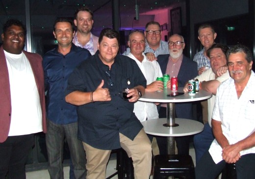 Some of the mainstays of our annual Over 35s tournaments at Barooga: L-R Channa DeSilva, Jason Ripa, Matt Thomas, Mark Gauci, Sean O'Kane, Simon Thornton, Allan Cumming, Craig Pridham, Ryan Fairclough and Tony Gleeson. Some of the mainstays of our annual Over 35s tournaments at Barooga: L-R Channa DeSilva, Jason Ripa, Matt Thomas, Mark Gauci, Sean O'Kane, Simon Thornton, Allan Cumming, Craig Pridham, Ryan Fairclough and Tony Gleeson.