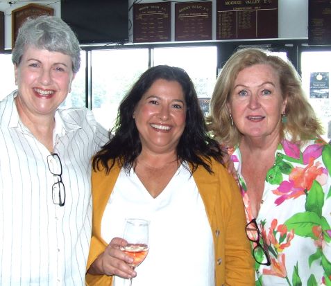 Stalwarts from our previous years with women's cricket - L-R Nicole McLachlan, Natalie Demarte and Jenny O'Brien. Stalwarts from our previous years with women's cricket - L-R Nicole McLachlan, Natalie Demarte and Jenny O'Brien.