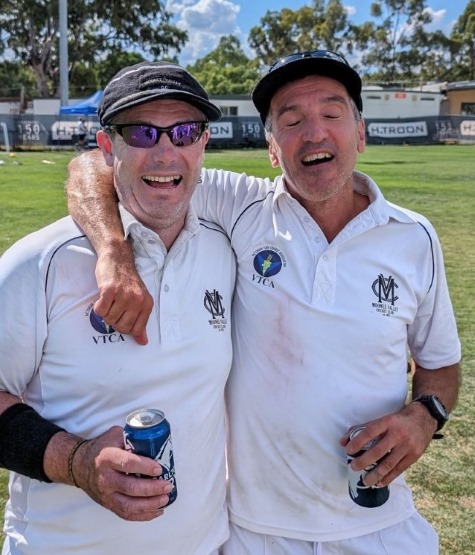 Two Valley warriors with multiple flags under their belt: 200-gamer Geoff McKeown (4 flags) and Jim Polonidis (6 flags). Two Valley warriors with multiple flags under their belt: 200-gamer Geoff McKeown (4 flags) and Jim Polonidis (6 flags).