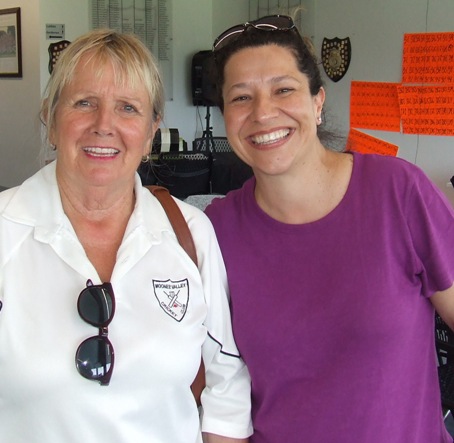 Enjoying a great day: Adele Walker (left) and Agatha Jukic. Enjoying a great day: Adele Walker (left) and Agatha Jukic.