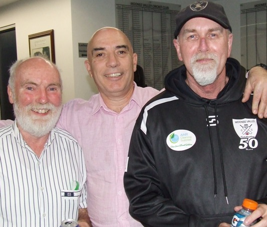 Life Members aplenty: L-R Allan Cumming, John Talone and Kevin Gardiner. Life Members aplenty: L-R Allan Cumming, John Talone and Kevin Gardiner.