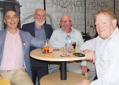 Another successful presentation night - L-R John Talone, Allan Cumming, Tony Nilsson and Darren Nagle. Another successful presentation night - L-R John Talone, Allan Cumming, Tony Nilsson and Darren Nagle.