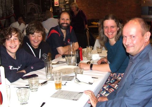 The future of our club: L-R Jeremy Sevenson, David, Alex and Bec Lubansky and junior co-ordinator Paul Simon. The future of our club: L-R Jeremy Sevenson, David, Alex and Bec Lubansky and junior co-ordinator Paul Simon.
