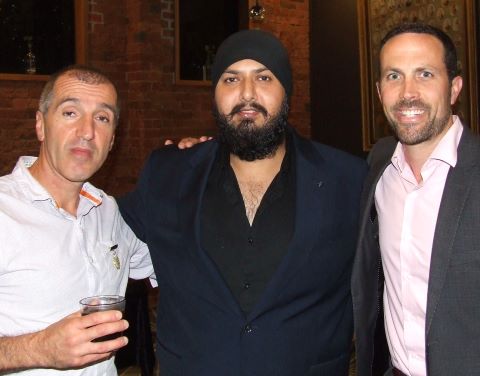 Keys to our success: L-R Jim Polonidis, Manu Singh and Michael Ozbun. Keys to our success: L-R Jim Polonidis, Manu Singh and Michael Ozbun.
