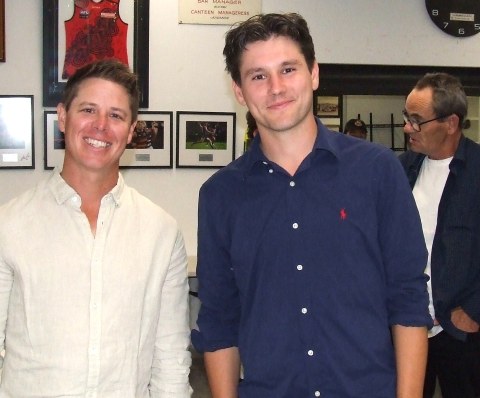 Firsts Grand Finallists Nathan Waites (left) and Jack Newman. Photo-bombing by Pat Taylor. Firsts Grand Finallists Nathan Waites (left) and Jack Newman. Photo-bombing by Pat Taylor.