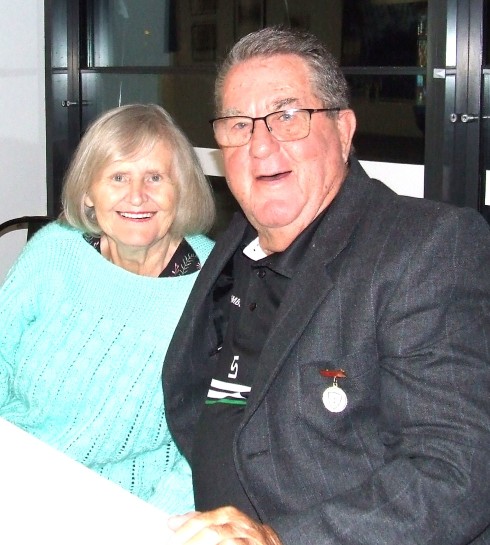 Our official Legend, club founder Ray Storey and wife Heather made the trip from Leitchville to be at Presentation Night. Our official Legend, club founder Ray Storey and wife Heather made the trip from Leitchville to be at Presentation Night.
