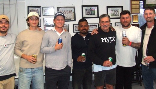 Guests and members: L-R Michael Stavris, Seth McDowell, Darcy Spong, Shasheen Fernando, Tony Gleeson, Joshua Gorry and Ben Alexander. Guests and members: L-R Michael Stavris, Seth McDowell, Darcy Spong, Shasheen Fernando, Tony Gleeson, Joshua Gorry and Ben Alexander.