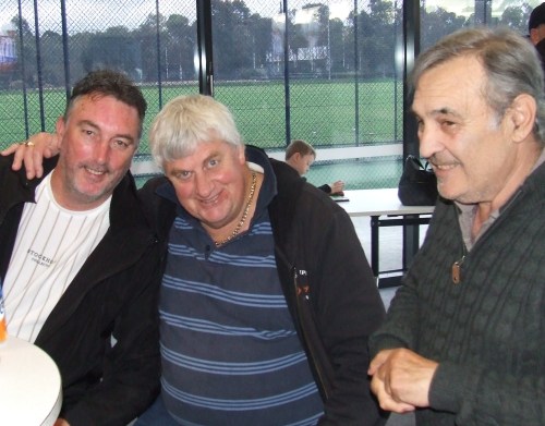 Past players are part of the fabric of our club: L-R Jim McKenzie, Paul "Tangles" Cramer and Bob Sciacchitano. Past players are part of the fabric of our club: L-R Jim McKenzie, Paul "Tangles" Cramer and Bob Sciacchitano.