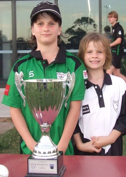 Reid and Bree Webb-Johnson were kitted out in Heath's old club shirts - and wore them just as proudly as their dad did. Reid and Bree Webb-Johnson were kitted out in Heath's old club shirts - and wore them just as proudly as their dad did.