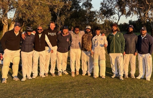 Our Winter Comp team for the breakthrough win - L-R Tony Van Beek, Aksha Perera, Indika Perera, Joe Adams, Ewen Campbell, Maks Rahman, Sunny Singh, Vansh Tandon, Gurinder Dhaliwal, Javed Mushtaq, Rohit Chaudhary. Our Winter Comp team for the breakthrough win - L-R Tony Van Beek, Aksha Perera, Indika Perera, Joe Adams, Ewen Campbell, Maks Rahman, Sunny Singh, Vansh Tandon, Gurinder Dhaliwal, Javed Mushtaq, Rohit Chaudhary.